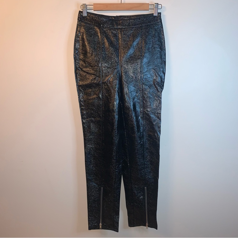 Nasty gal faux leather pants 4